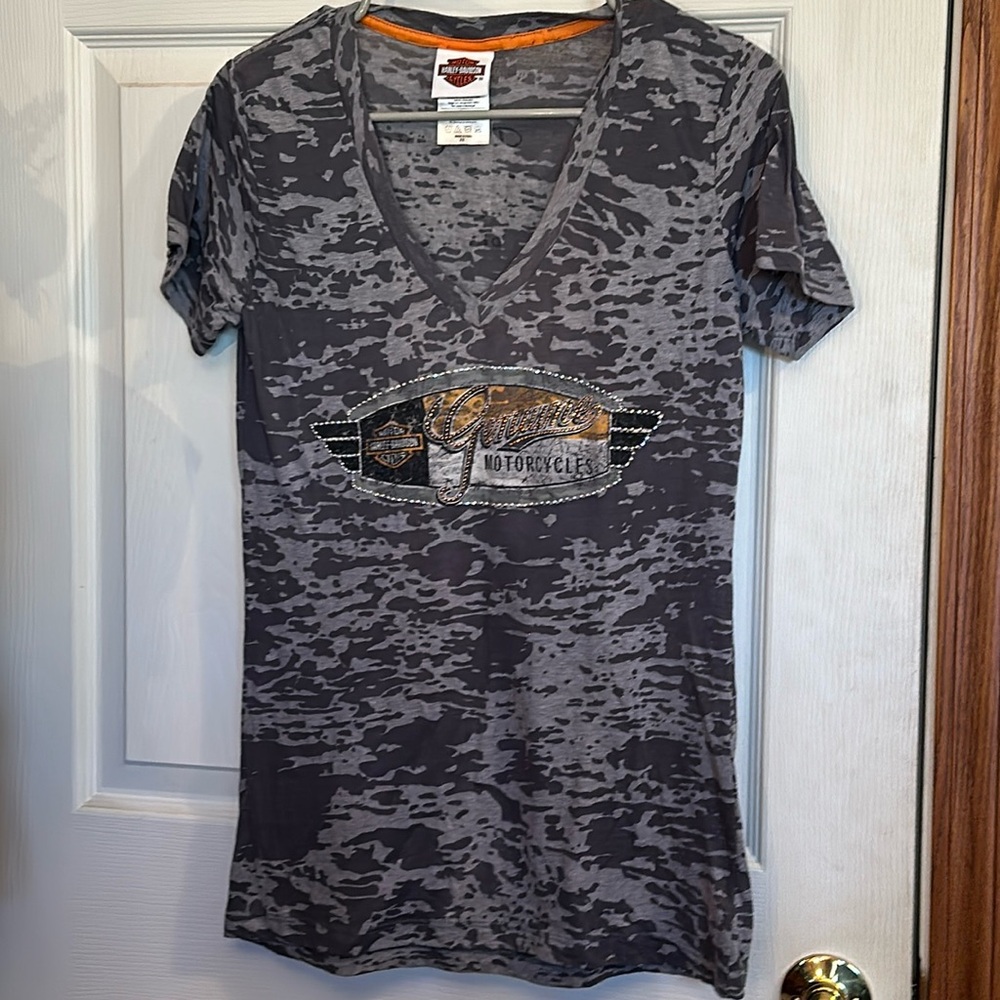 DuBois, PA Harley-Davidson Black & Grey Camo Tee!
